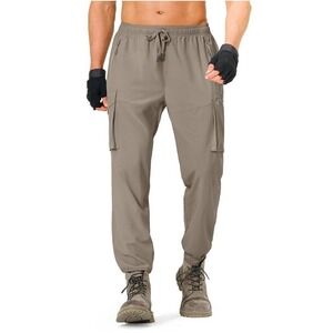 Mens 3XL Cargo Pants Lightweight Quick‎ Dry Active Joggers Hiking Sport
